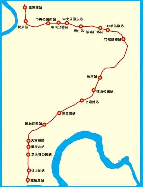 重庆轻轨九号线线路图图片