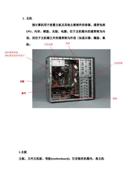计算机主机结构设计案例