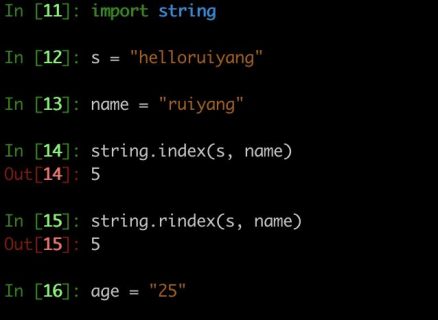 Python实现判断一个字符串是否包含子串的方法总结「python3判断字符串包含子串」