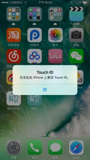 无法在此iphone上激活touch id怎么办「无法在此苹果上激活id是什么意思」-图1