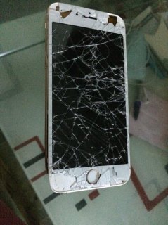iphone6摔黑屏发烫